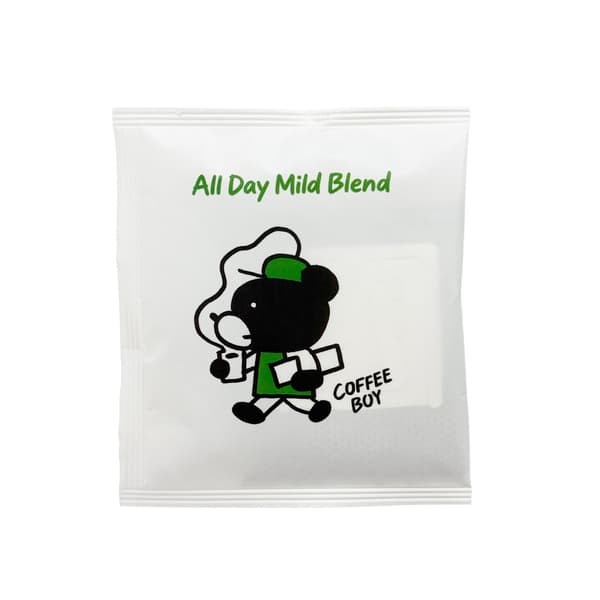 Drip Bag, Mild Blend, with the Bear illustration