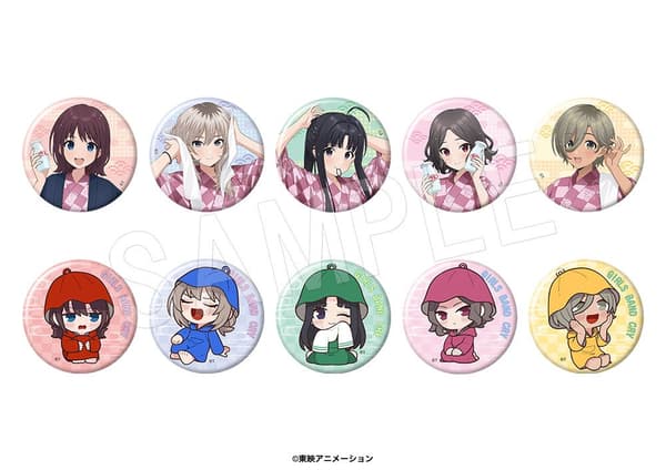 Trading washi-style can badge, Rakuya ver.