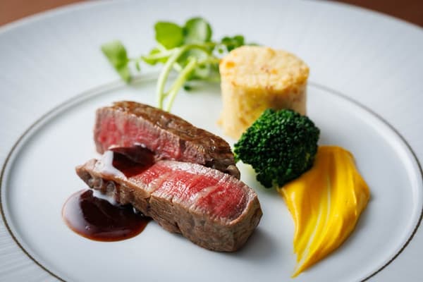 Kamifurano wagyu steak from Hokkaido
