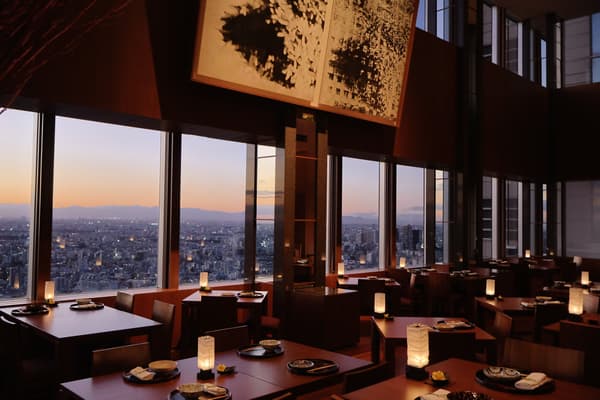 Dining room at Kozue