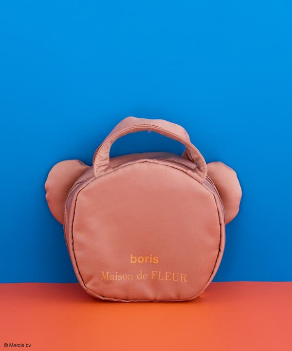 Boris Pouch with Handle (Brown), back view