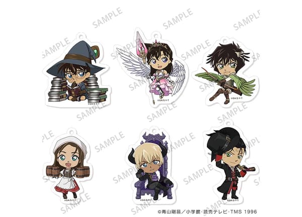 Detective Conan Puzzle acrylic keychains - MYSETRY QUEST