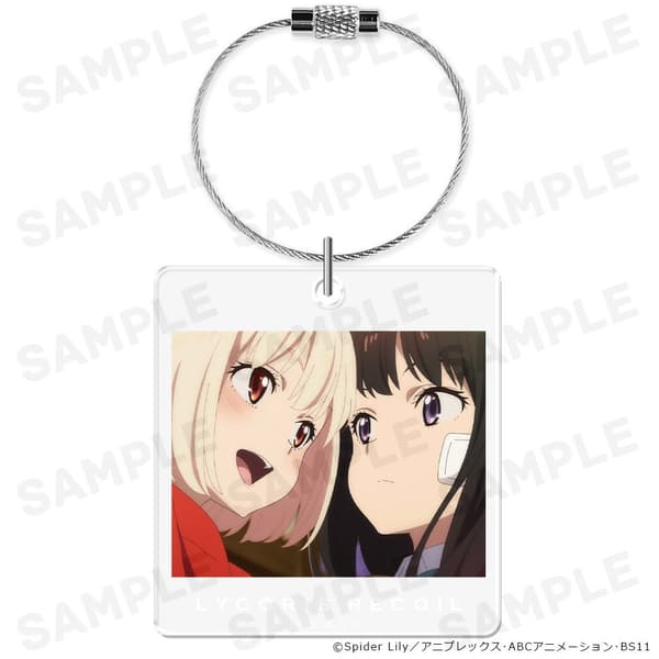 Chisato & Takina vol.1 acrylic keyring