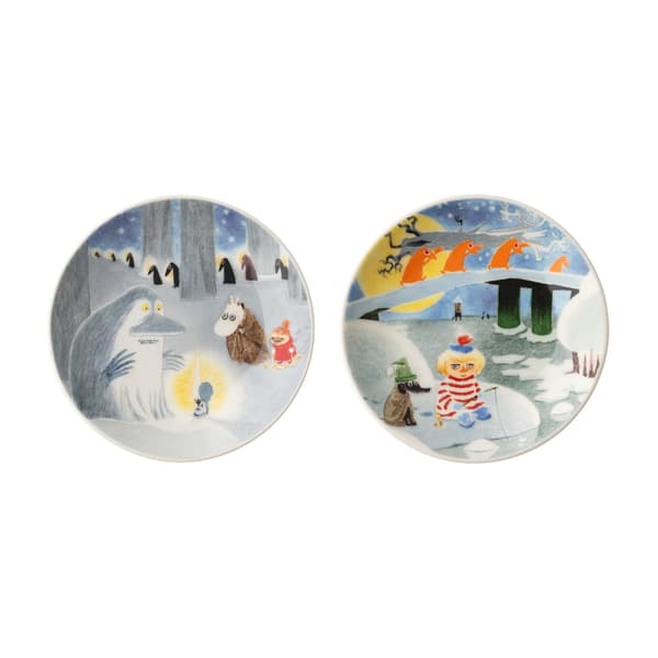 Set Piring Kecil Winternight Glow