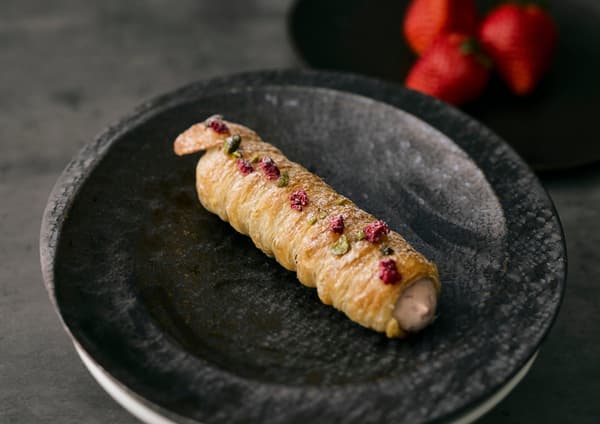 Strawberry Cream Cone