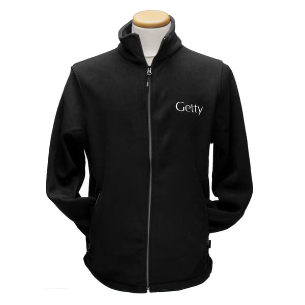 Chaqueta de forro polar con logotipo del Getty