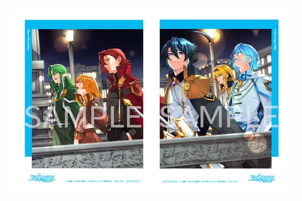 ภาพบรอมไมด์ขนาด 2L พร้อมภาพวาดต้นฉบับโดยอาจารย์โทชิ อาโออิ ซึ่งเป็นของแถมสำหรับการซื้อแต่ละแผ่น