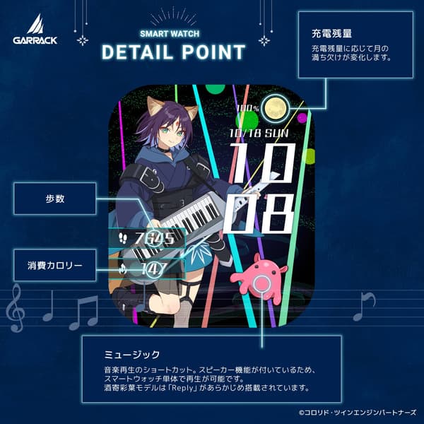 Jam tangan pintar Cosmic Princess Kaguya!, model Iroha Sakayori