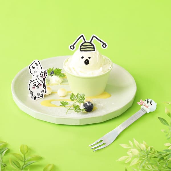 ของหวานไอศกรีมปราบแมลงสีเขียว