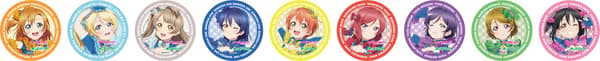 Love Live! x Oddspark collaboration coasters