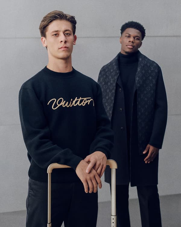 Louis Vuitton x Real Madrid collection - look 1