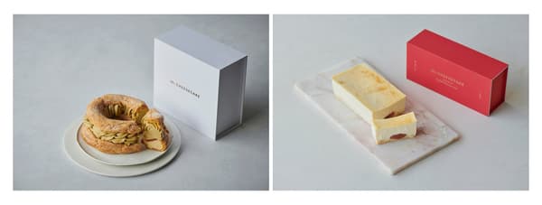 Paris-Brest Pistachio Apricot & Mr. CHEESECAKE Strawberry Mascarpone