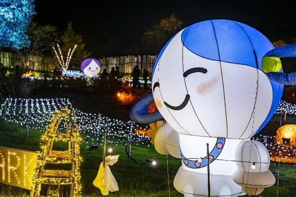 Park illumination scene 4