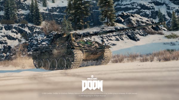 DOOM-inspired tank customization