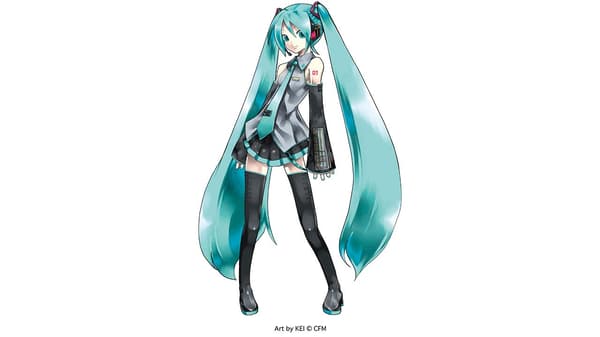 初音未来角色视觉图