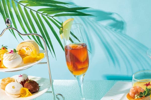 Summer Fruits Iced Tea served at Maihama View Hotel by HULIC