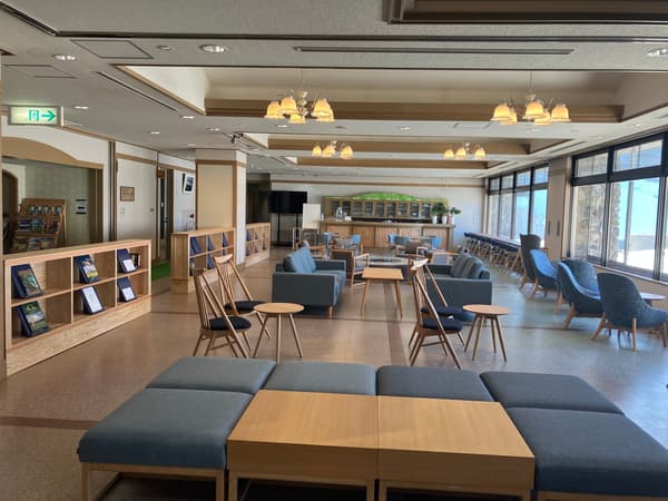 Renewed lobby interior