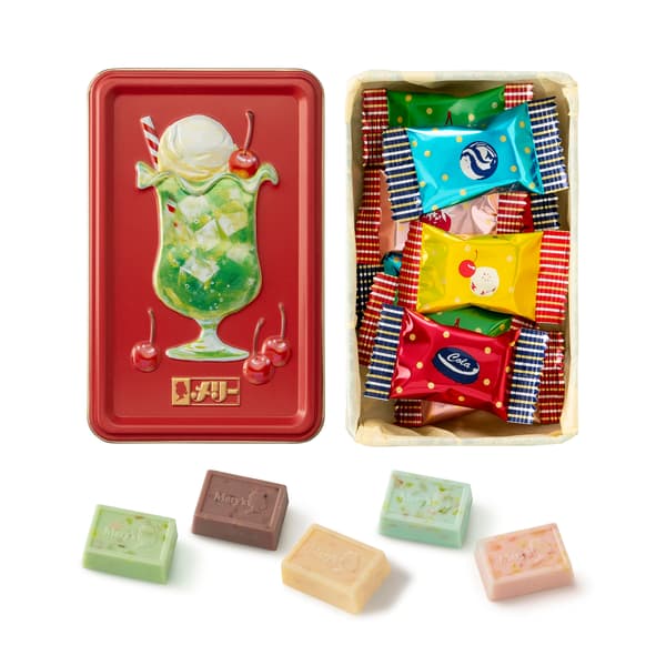 Hajikeru Candy Chocolate Mini Assortment Can