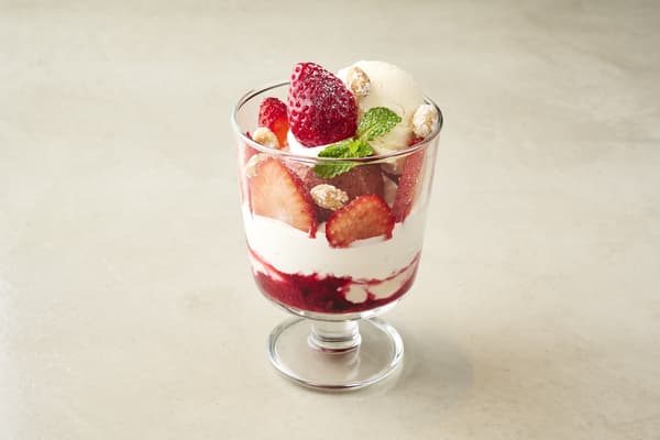 Strawberry and Soy Parfait