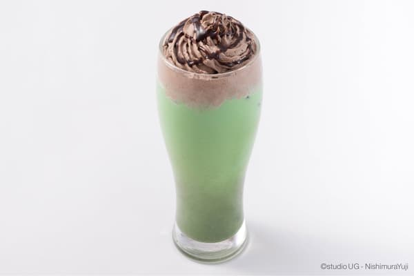 Matcha and Chocolate Latte — with the Excitement of Kappa and Tanuki