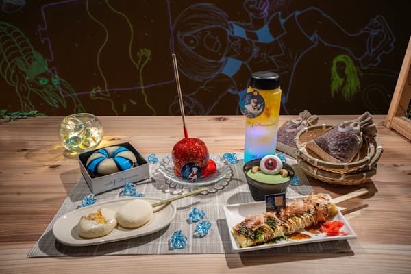 Yokai-themed festival food and drinks
