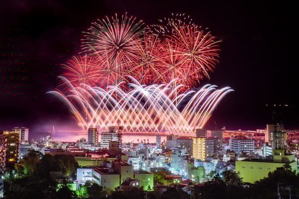 Atami fireworks display