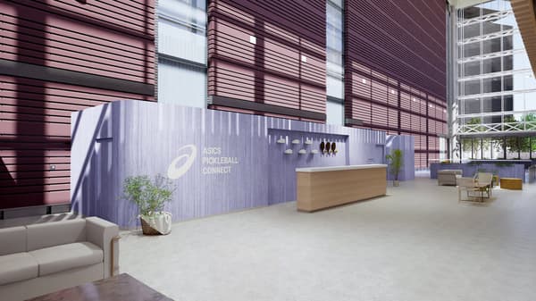 ASICS PICKLEBALL CONNECT ที่อาคาร Tokyo Building TOKIA