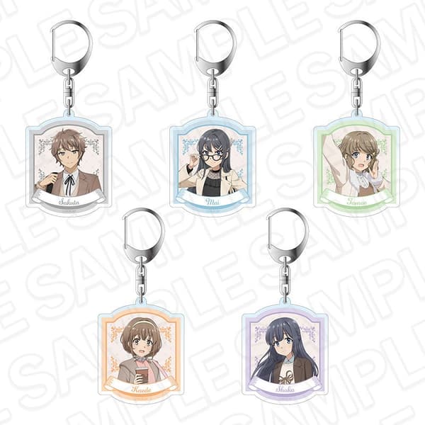 Acrylic Keychain Holiday ver.