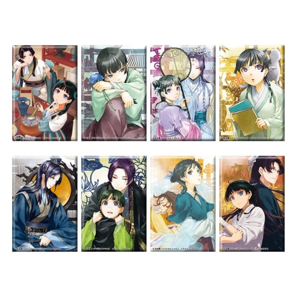 เข็มกลัดสี่เหลี่ยม (สุ่ม 8 แบบ)