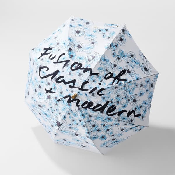 白色周年纪念雨伞