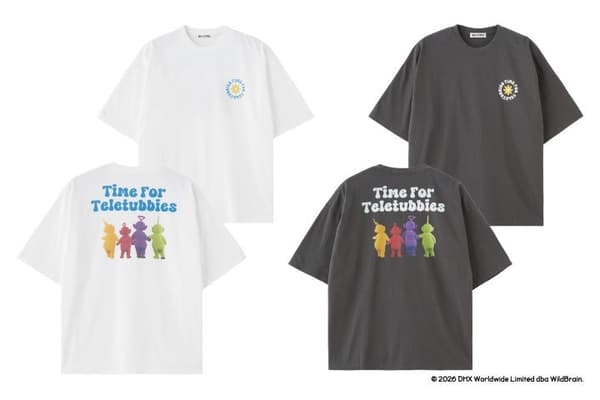 MILKFED. x Teletubbies Back View Wide S/S Tee