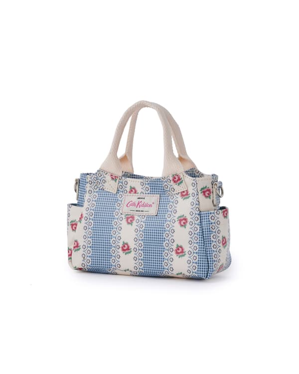 Mini Day Bag en Lace Gingham Floral