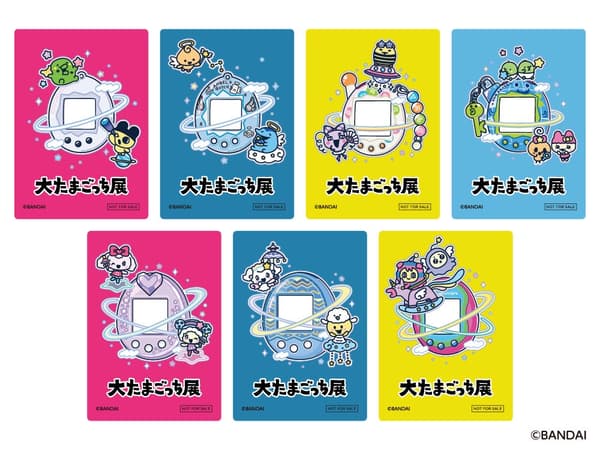 Big Tamagotchi Exhibition exclusive acrylic card, sample image 2