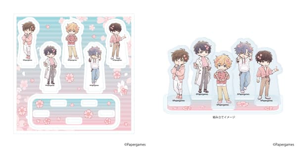 亚克力立牌 – 草莓法式版本