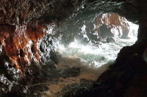 Cave interior