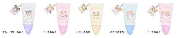 Gama de crema de manos batida de Hamtaro con dije acrílico, 2 de 3
