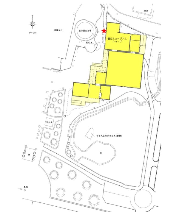 ★ 标记编号票分发地点