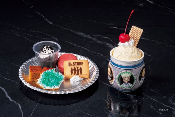 Mini ice cream parfait