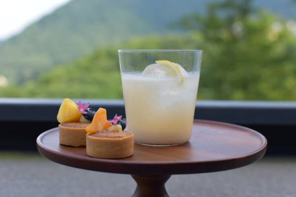 Hakuryoka cocktail with amazake
