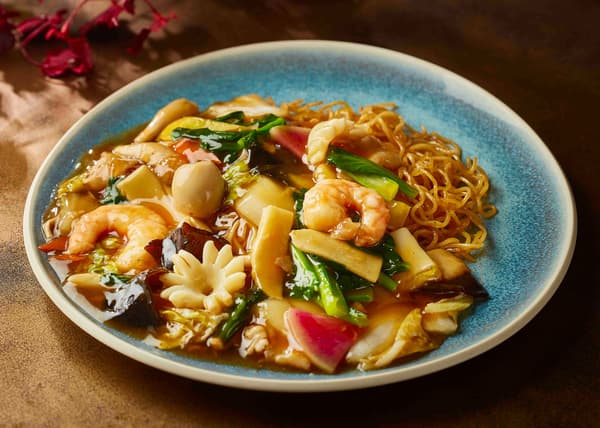 Loaded Five-Ingredient Ankake Yakisoba (Signature)