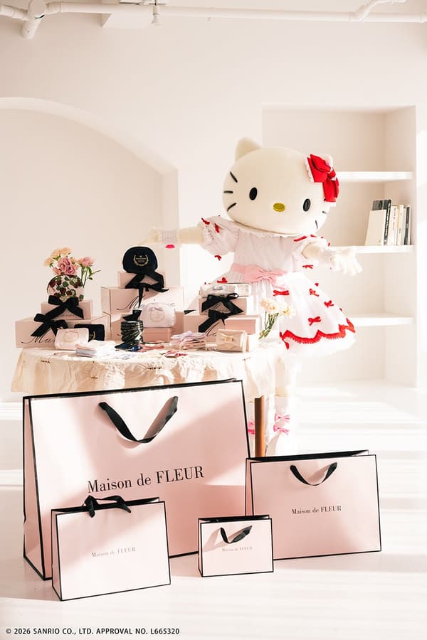 Hello Kitty collaboration look 1