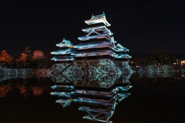 National Treasure Matsumoto Castle Tower Projection Mapping 2025-2026