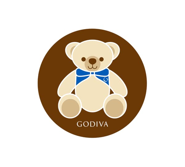 GODIVA Hot Chocolate Topper - Lady Godiva design