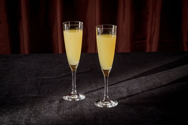 Autumn fruit welcome drink (pictured serves two)