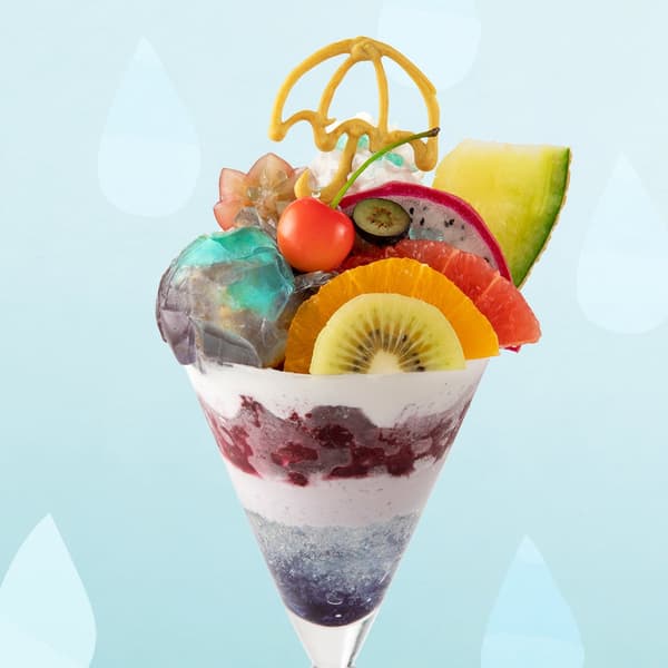 Parfait Berkilau Musim Hujan di lokasi Kawagoe Maruhiro