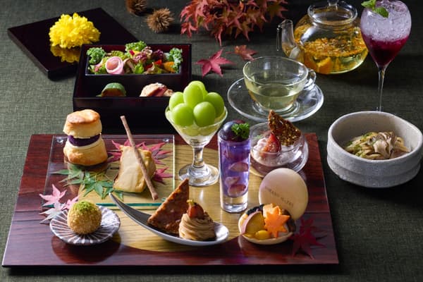 Kinshu Chakai afternoon tea spread