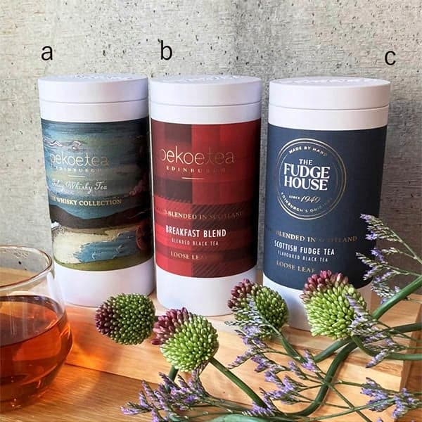 Pico Tea Edinburgh：威士忌红茶“艾雷岛”、早餐拼配、苏格兰软糖红茶