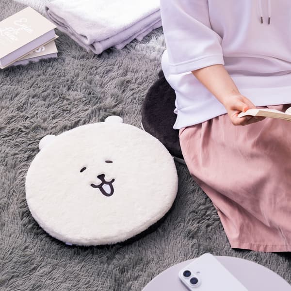 Monochrome Seat Cushion reverse side