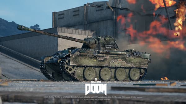 DOOM-inspired tank customization