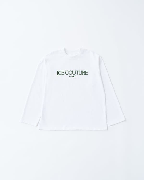 ICE COUTURE long sleeve tee (white)